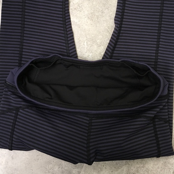Lululemon Pace Queen Tight Stripe Cadet Blue 6 - Picture 13 of 15